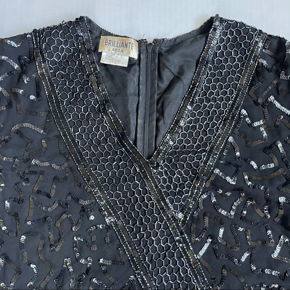 Brilliante By J.A V-Neck Women  Blouse size 1X - Picture 8 of 11